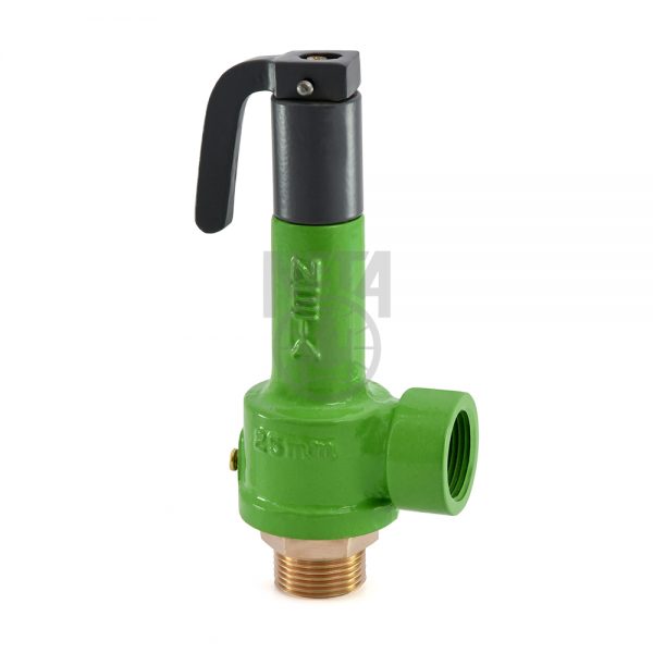 bronze-spring-loaded-safety-relief-valve-with-d-i-chamber Ordinary Lift, Enclosed Discharge