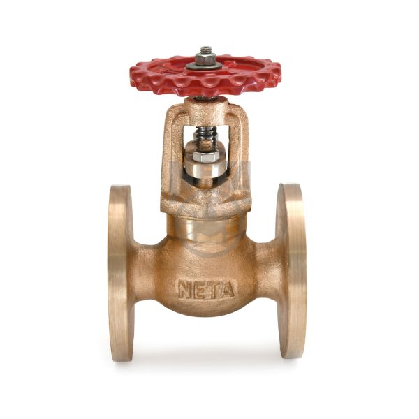 bronze-globe-steam-stop-valve-3 Straight or Right Angle Type, Flanged Table 'F' Ends