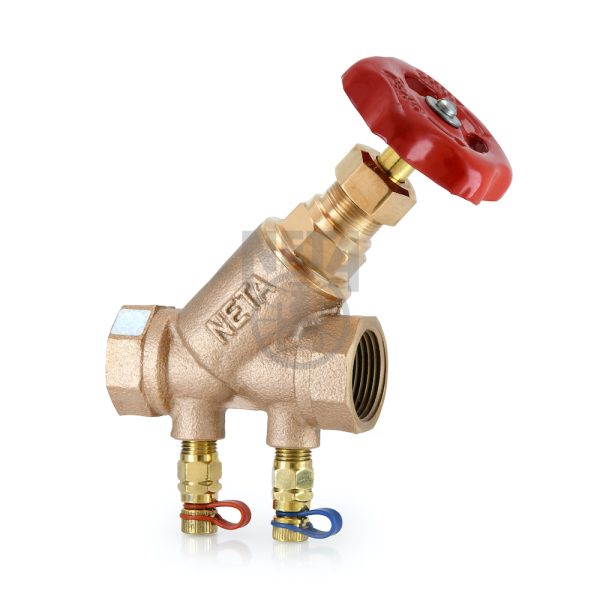 bronze-double-regulating-balancing-valve-with-nozzle PN-16