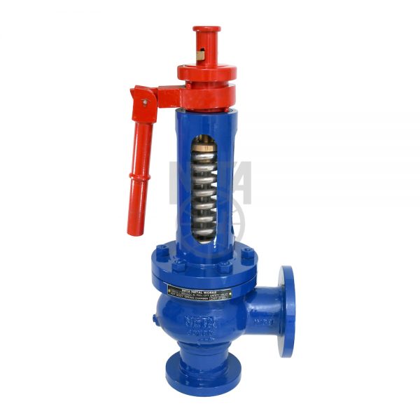 Cast Steel Spring Loaded Full Lift Single Post Safety Valve