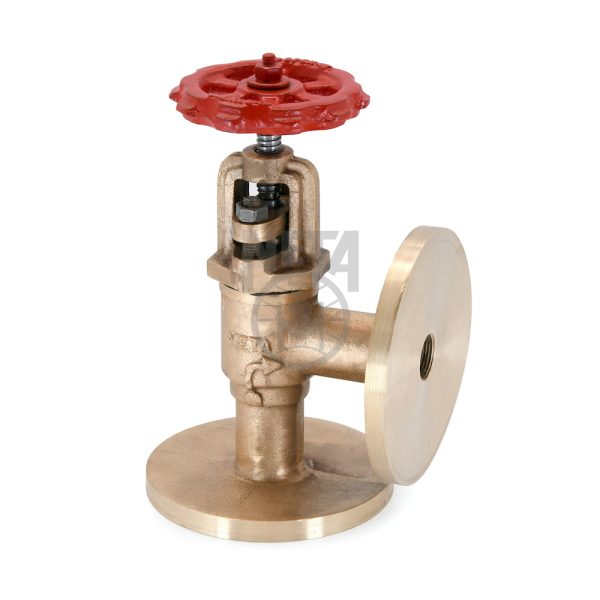 Bronze Morbey Globe Steam Stop Valve Flanged Ends
