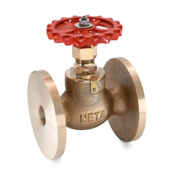 bronze-extra-heavy-globe-steam-stop-valve-3 Flanged Table 'F' Ends