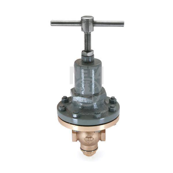 Bronze Spring Loaded Pressure Reducing Valve Metallic Diaphragm Type