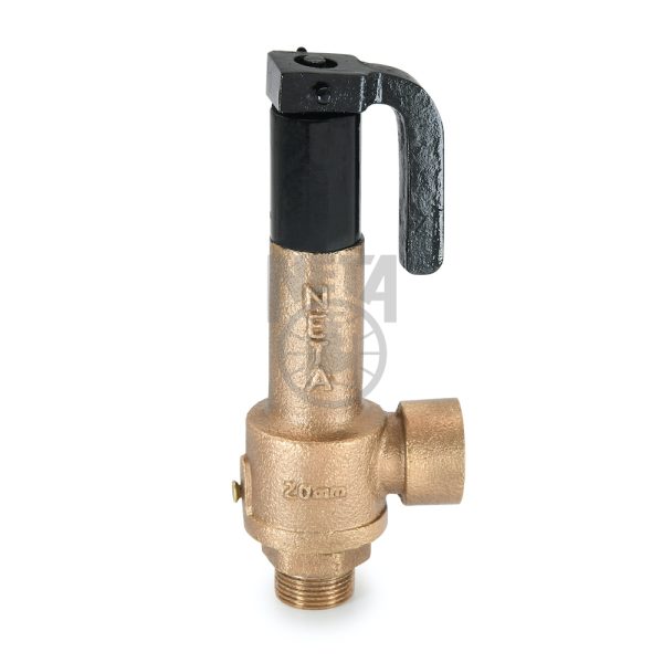 Bronze Spring Loaded Safety Relief Valve Ordinary Lift, Enclosed Discharge