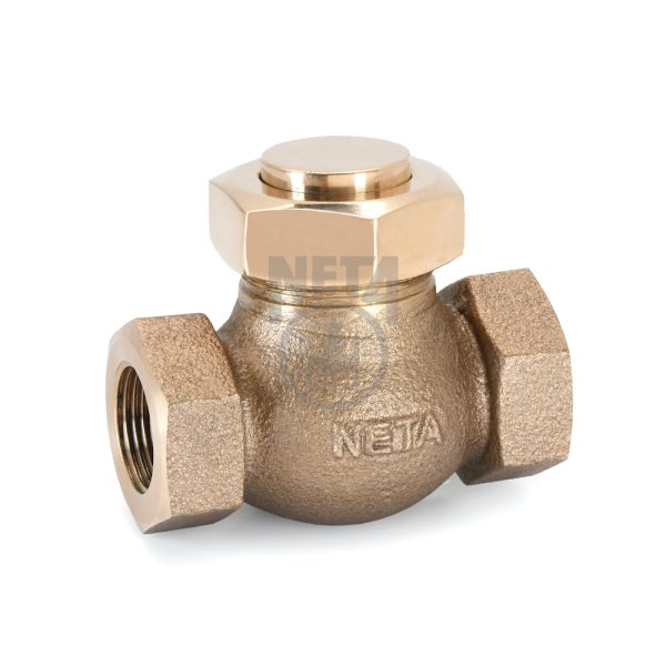 bronze-union-cover-horizontal-lift-check-valve Screwed Ends