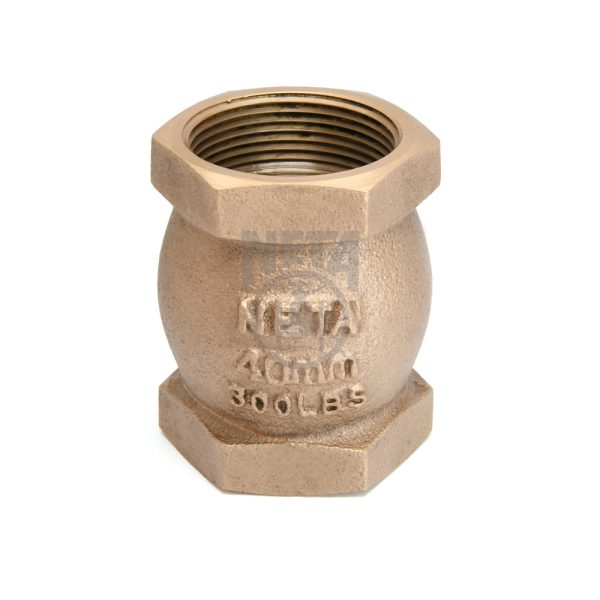 Gun Metal Vertical Check Valve Screwed Ends