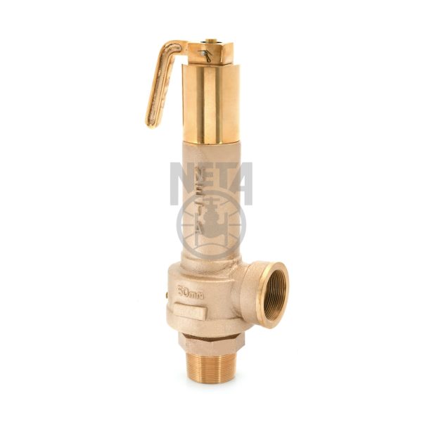 Bronze Spring Loaded High Lift Safety Valve Enclosed Discharge